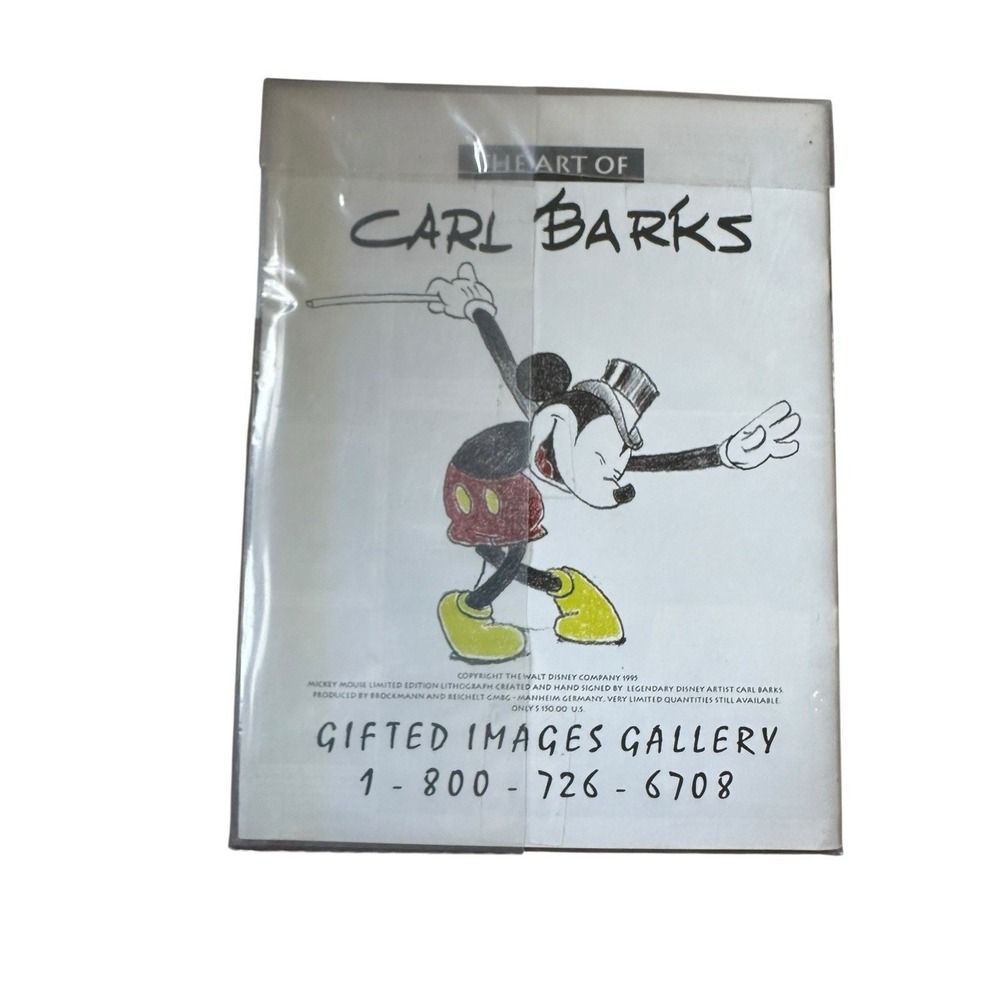 Disneyana -Tomart's Update Booklet - #8 - 1995 Sealed And Unopened - Picture 2 of 2